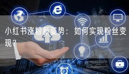 小红书涨粉新姿势：如何实现粉丝变现？