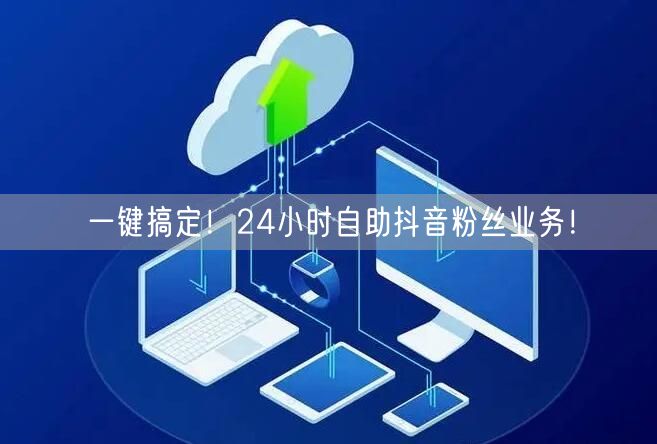 一键搞定！24小时自助抖音粉丝业务！