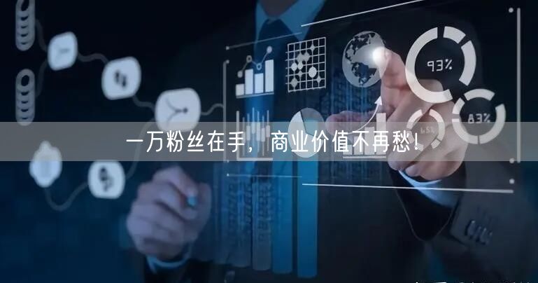 一万粉丝在手，商业价值不再愁！
