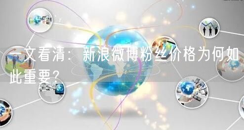 一文看清：新浪微博粉丝价格为何如此重要？