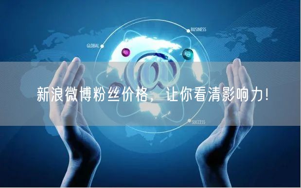 新浪微博粉丝价格，让你看清影响力！