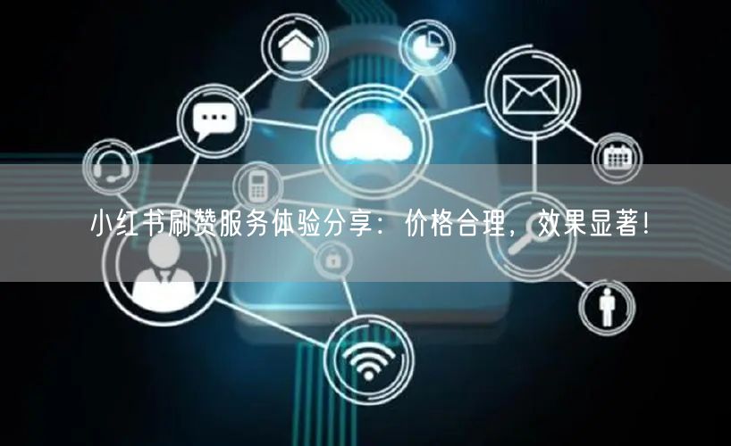 小红书刷赞服务体验分享：价格合理，效果显著！