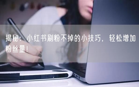 揭秘：小红书刷粉不掉的小技巧，轻松增加粉丝量！