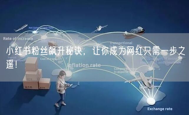 小红书粉丝飙升秘诀，让你成为网红只需一步之遥！