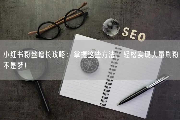 小红书粉丝增长攻略：掌握这些方法，轻松实现大量刷粉不是梦！
