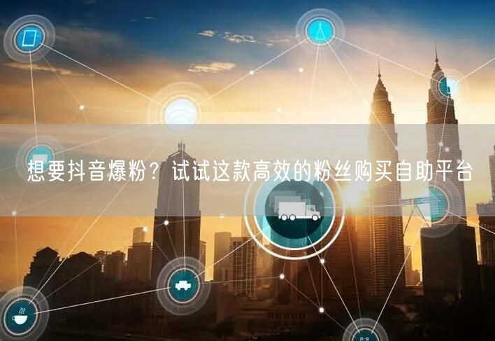 想要抖音爆粉？试试这款高效的粉丝购买自助平台