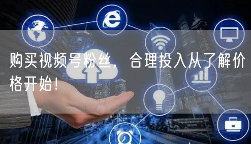 购买视频号粉丝，合理投入从了解价格开始！