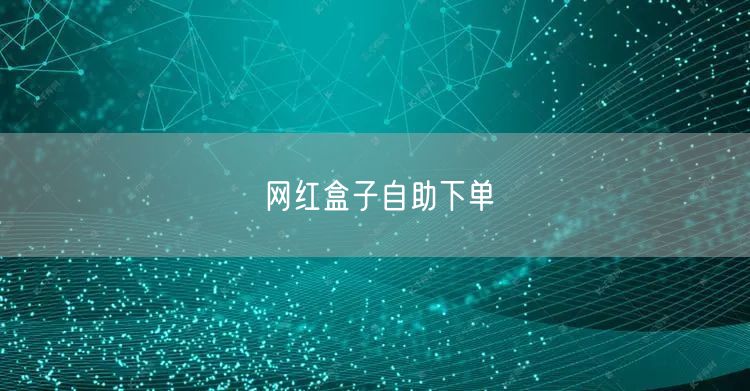 网红盒子自助下单