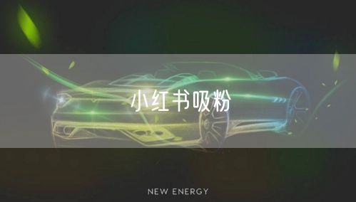 小红书吸粉