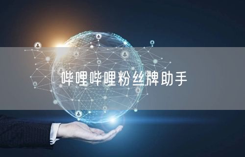 哔哩哔哩粉丝牌助手