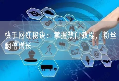 快手网红秘诀：掌握热门教程，粉丝翻倍增长