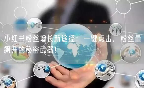 小红书粉丝增长新途径：一键点击，粉丝量飙升的秘密武器！