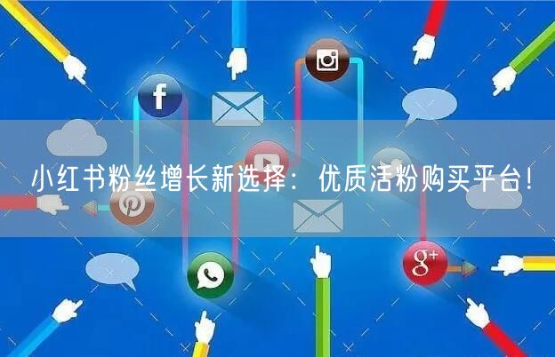 小红书粉丝增长新选择：优质活粉购买平台！