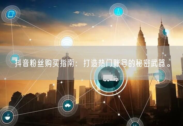 抖音粉丝购买指南：打造热门账号的秘密武器。