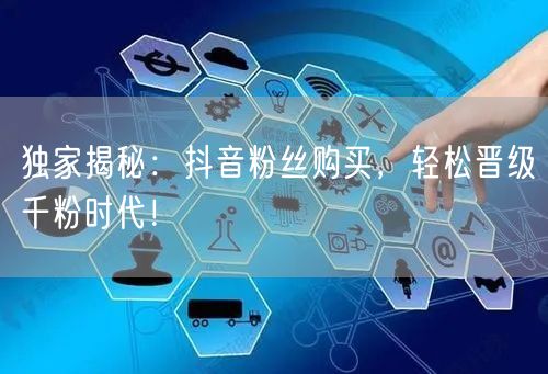 独家揭秘：抖音粉丝购买，轻松晋级千粉时代！