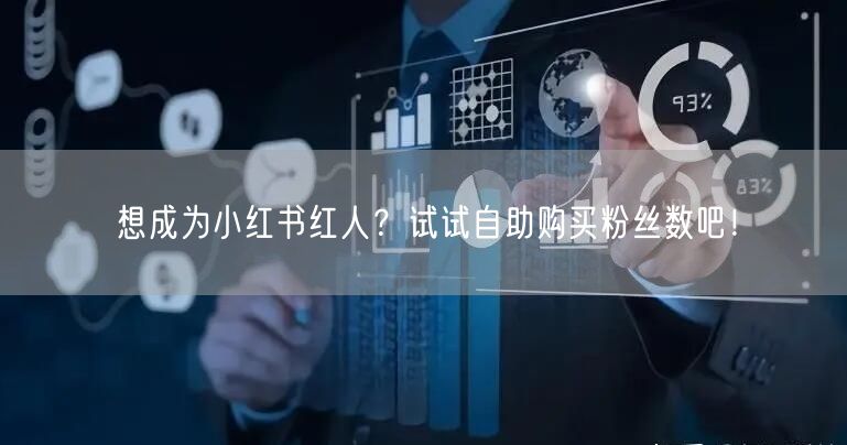 想成为小红书红人？试试自助购买粉丝数吧！