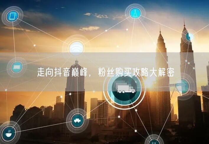 走向抖音巅峰，粉丝购买攻略大解密