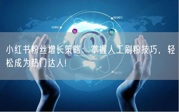 小红书粉丝增长策略：掌握人工刷粉技巧，轻松成为热门达人!