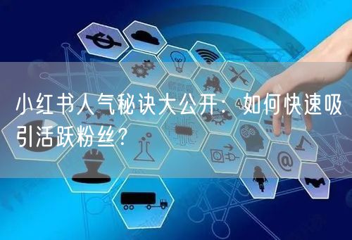 小红书人气秘诀大公开：如何快速吸引活跃粉丝？