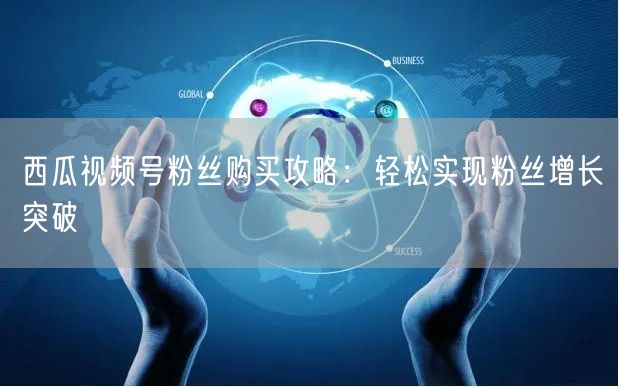 西瓜视频号粉丝购买攻略：轻松实现粉丝增长突破