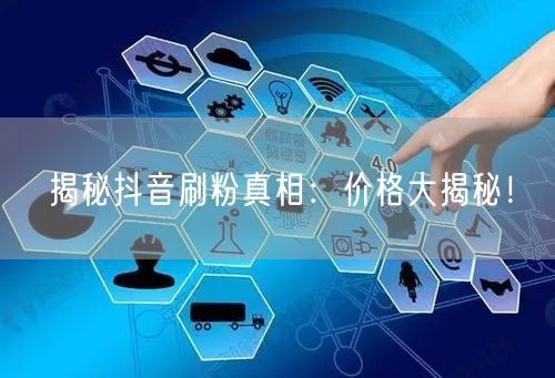 揭秘抖音刷粉真相：价格大揭秘！