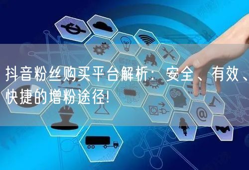 抖音粉丝购买平台解析：安全、有效、快捷的增粉途径!
