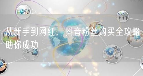 从新手到网红，抖音粉丝购买全攻略助你成功
