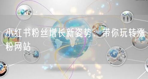 小红书粉丝增长新姿势：带你玩转涨粉网站