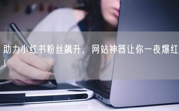 助力小红书粉丝飙升，网站神器让你一夜爆红！