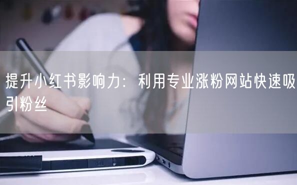 提升小红书影响力：利用专业涨粉网站快速吸引粉丝