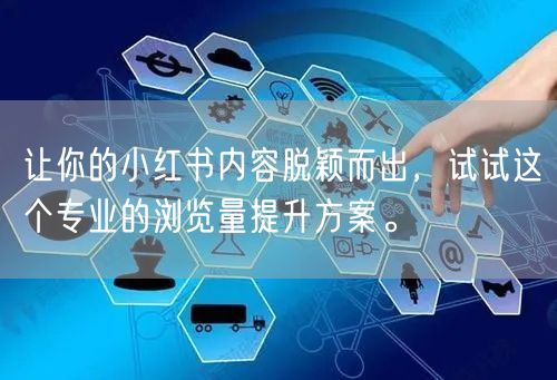 让你的小红书内容脱颖而出，试试这个专业的浏览量提升方案。