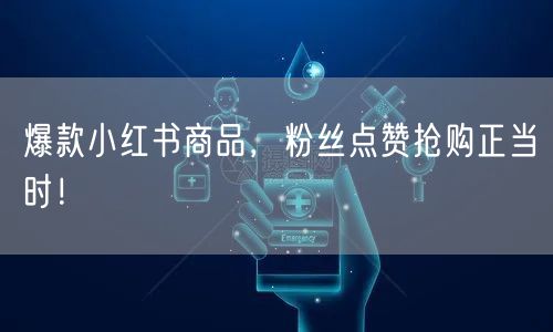 爆款小红书商品，粉丝点赞抢购正当时！