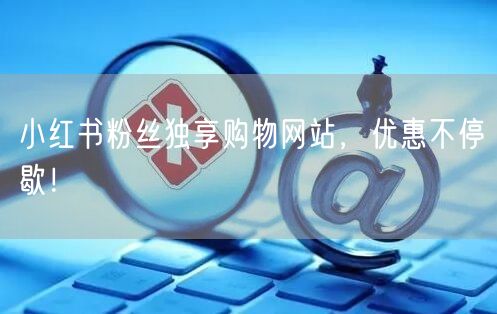 小红书粉丝独享购物网站，优惠不停歇！