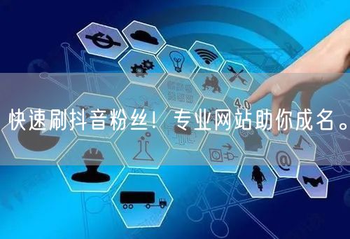 快速刷抖音粉丝！专业网站助你成名。