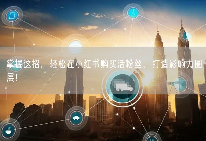掌握这招，轻松在小红书购买活粉丝，打造影响力圈层！